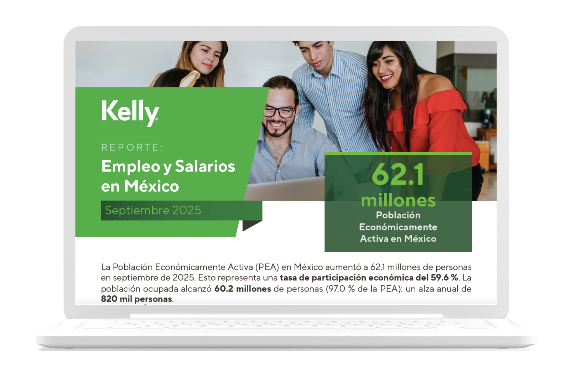 empleo y salarios en México Septiembre 2025