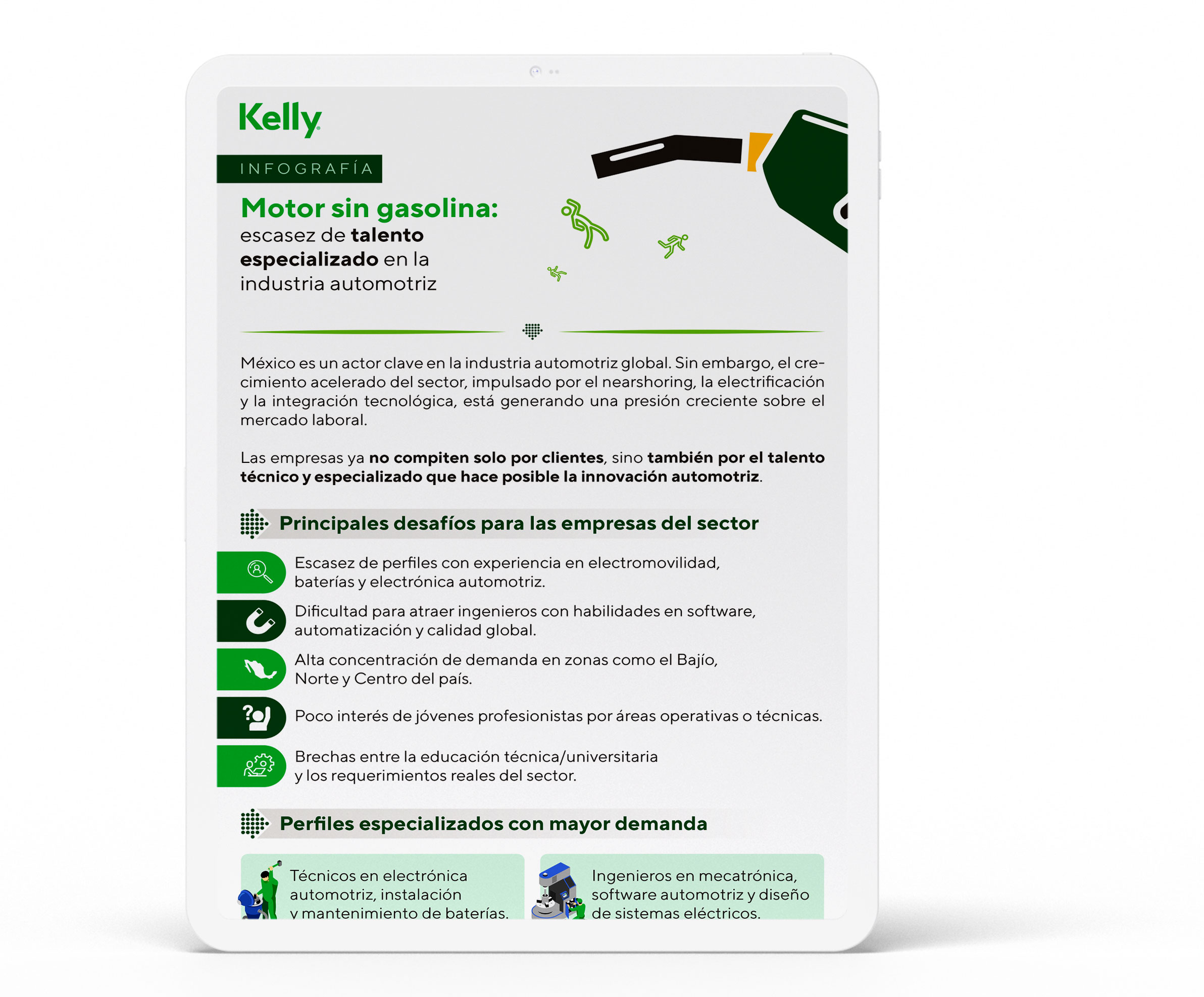 escasez de talento especializado en la industria automotriz