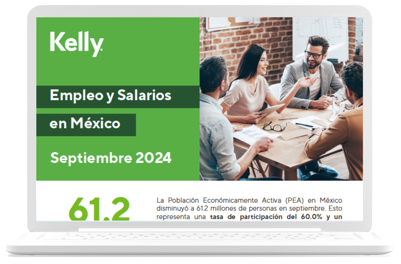 empleo y salarios en México septiembre 2024