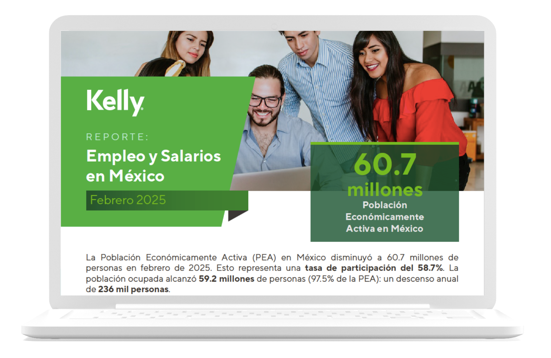 empleo y salarios febrero 2025